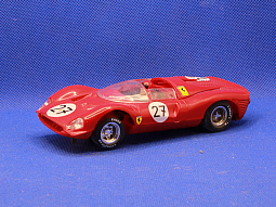 Slotcars66 Ferrari 330 P3 1/32nd Scale Altaya (SCX) Slot Car Red #27 Le Mans 1966  